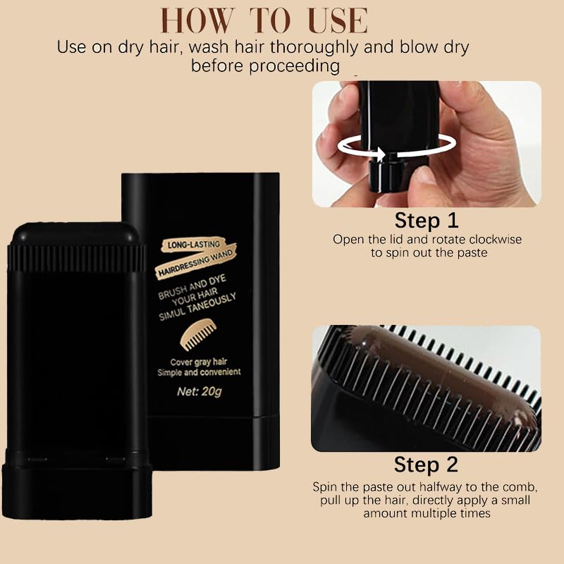 TouchUp Pro Stick || Instant Grey Hair Coverage