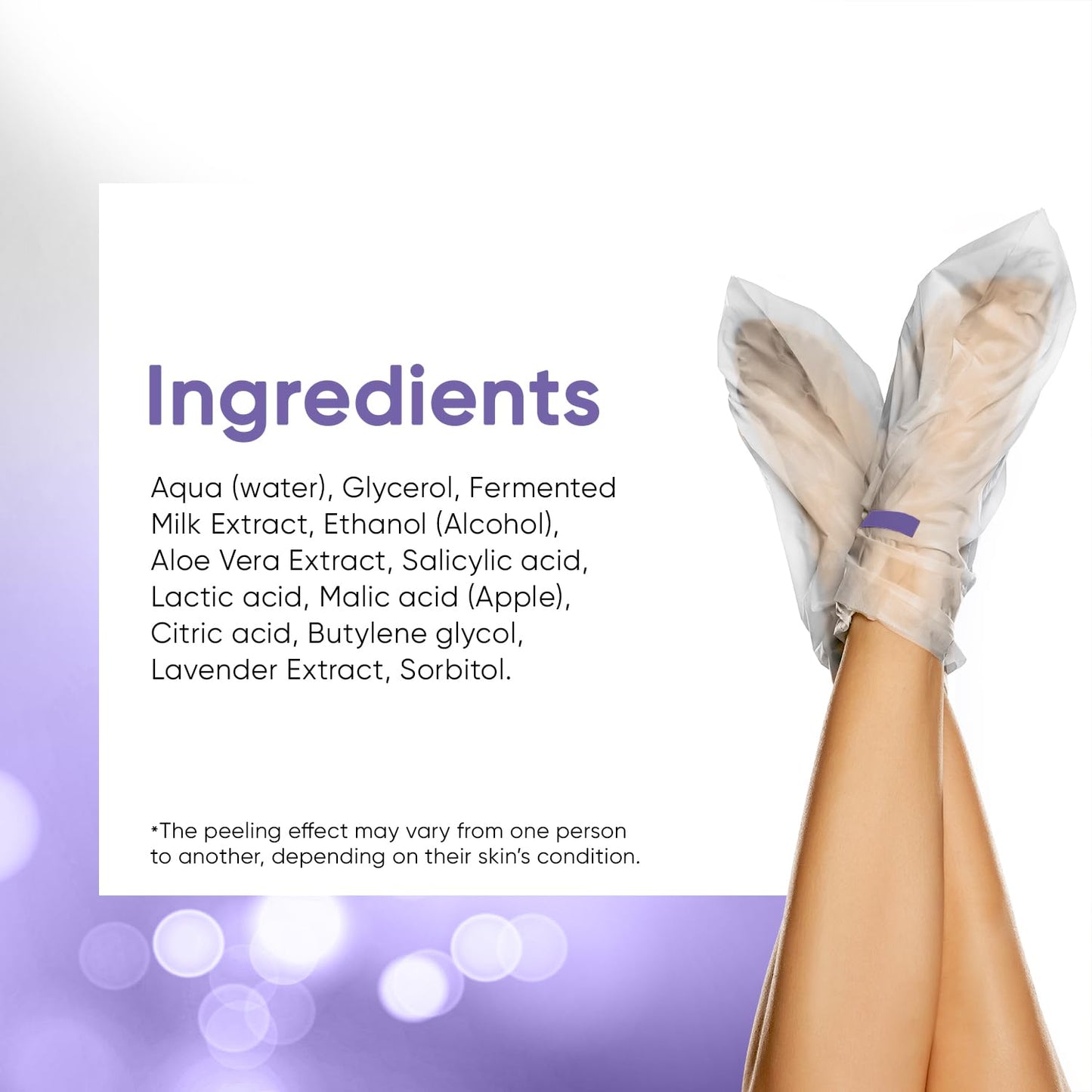 Exfoliating Foot Mask || Pedicure At Home
