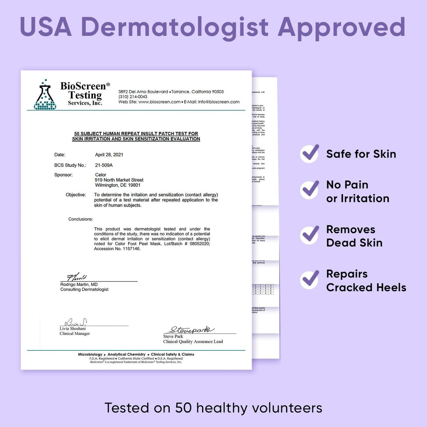 Exfoliating Foot Mask || Pedicure At Home