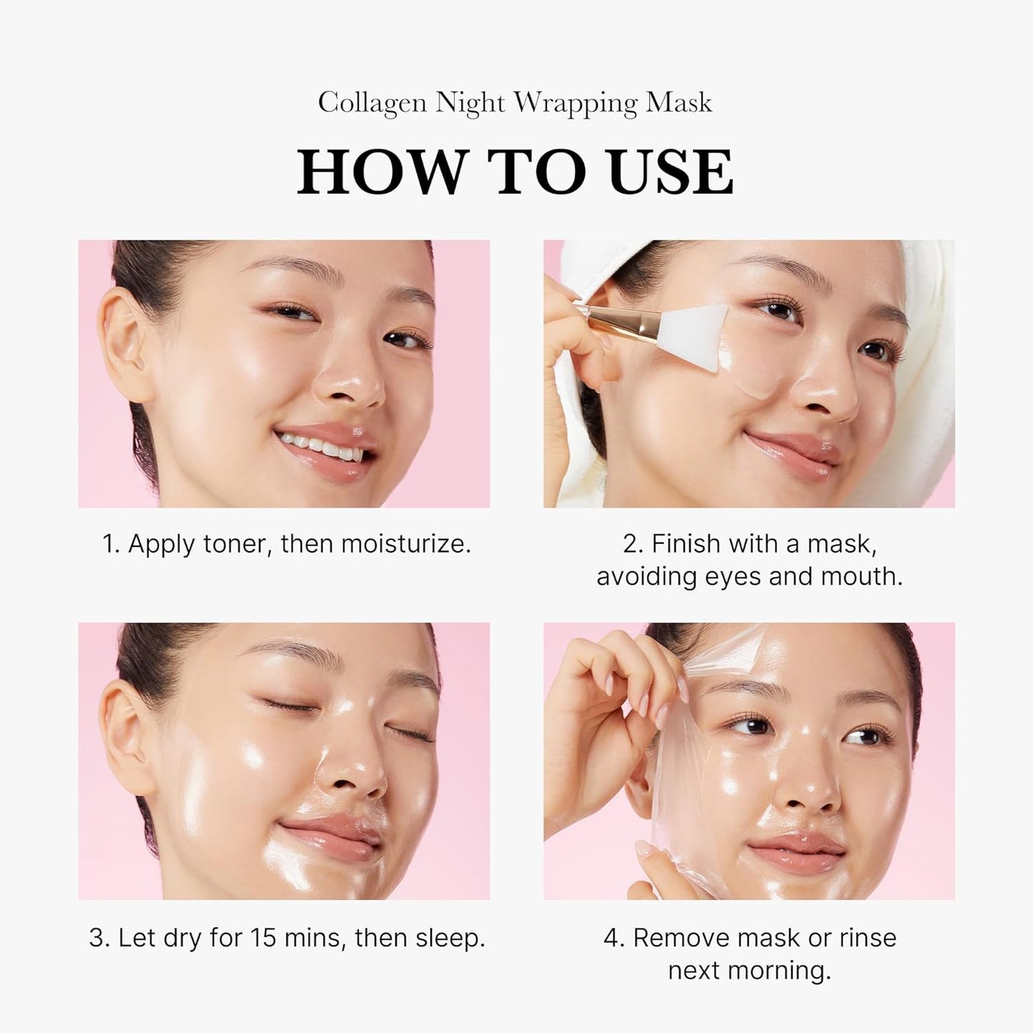 Korean Collagen Peel Off Facial Mask
