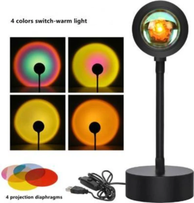 AURA SUNSET LAMP 4 COLORS IN 1