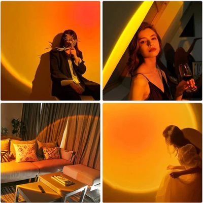 AURA SUNSET LAMP 4 COLORS IN 1